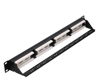 Extralink Patchpanel CAT5E UTP V2 24 porty EX.9809 - 1323247 - zdjęcie 3